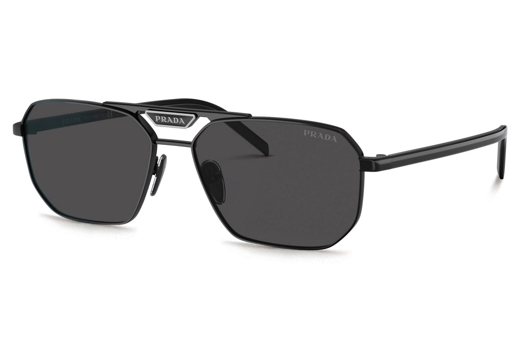 Prada - PR 58YS Sunglasses Black with Dark Grey Lenses (1AB5S0)
