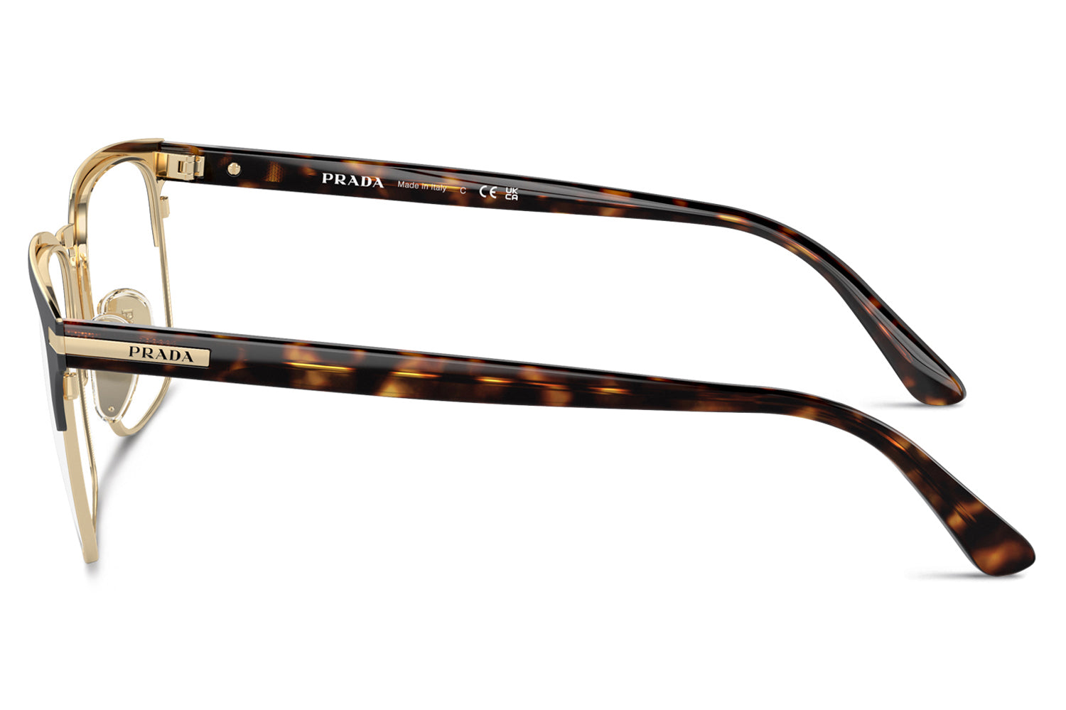 Prada® - PR 58ZV | Rectangle Acetate + Metal Optical