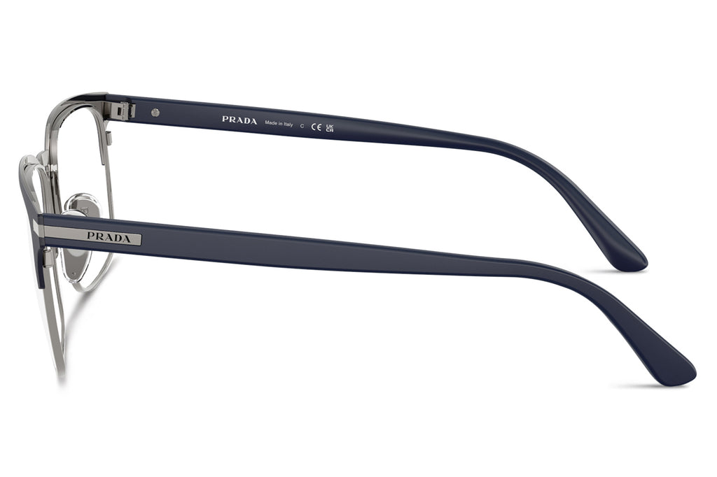 Prada - PR 58ZV Eyeglasses Matte Baltic/Gunmetal (02N1O1)