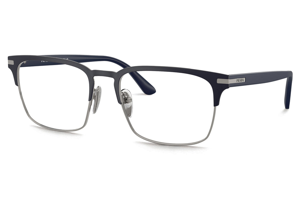 Prada - PR 58ZV Eyeglasses Matte Baltic/Gunmetal (02N1O1)