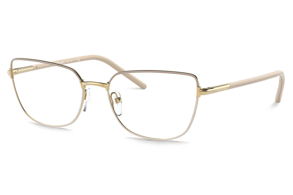 Prada - PR 59YV Eyeglasses Beige/Gold (06I1O1)