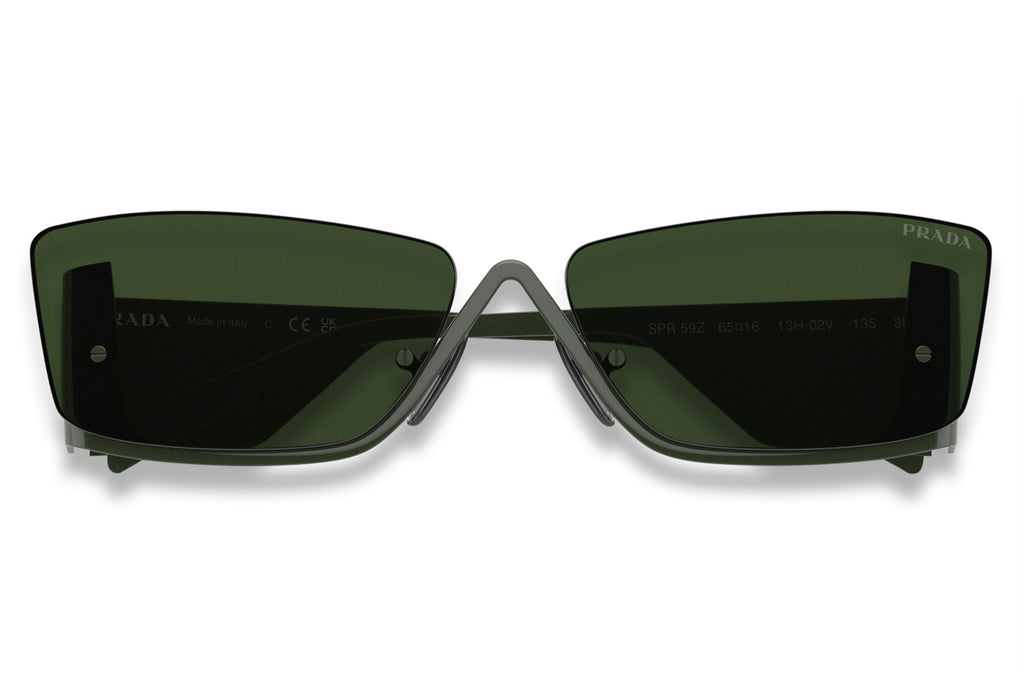 Prada - PR 59ZS Sunglasses Military with Dark Green Lenses (13H02V)