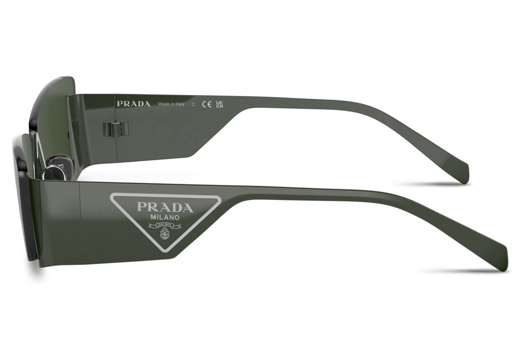 Prada - PR 59ZS Sunglasses Military with Dark Green Lenses (13H02V)