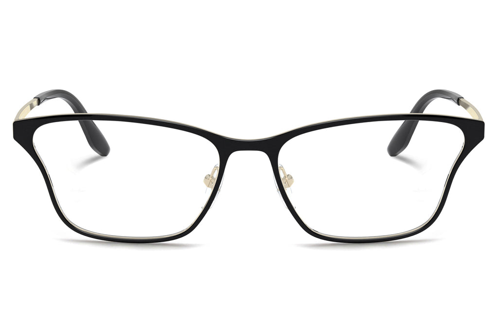 Prada - PR 60XV Eyeglasses Top Black/Pale Gold (AAV1O1)