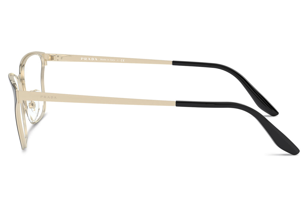 Prada - PR 60XV Eyeglasses Top Black/Pale Gold (AAV1O1)