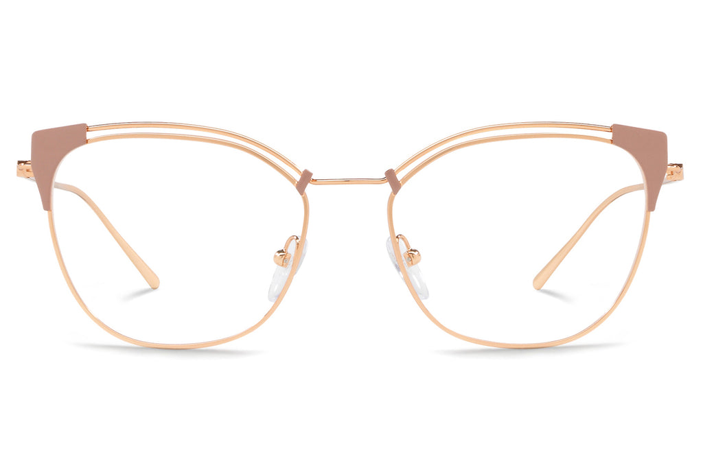 Prada - PR 62UV Eyeglasses Beige/Pink Gold (YEP1O1)