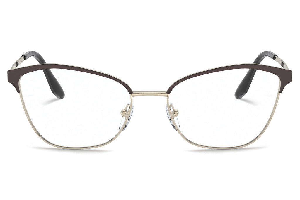 Prada - PR 62XV Eyeglasses Dark Brown/Light Gold (AAV1O1)