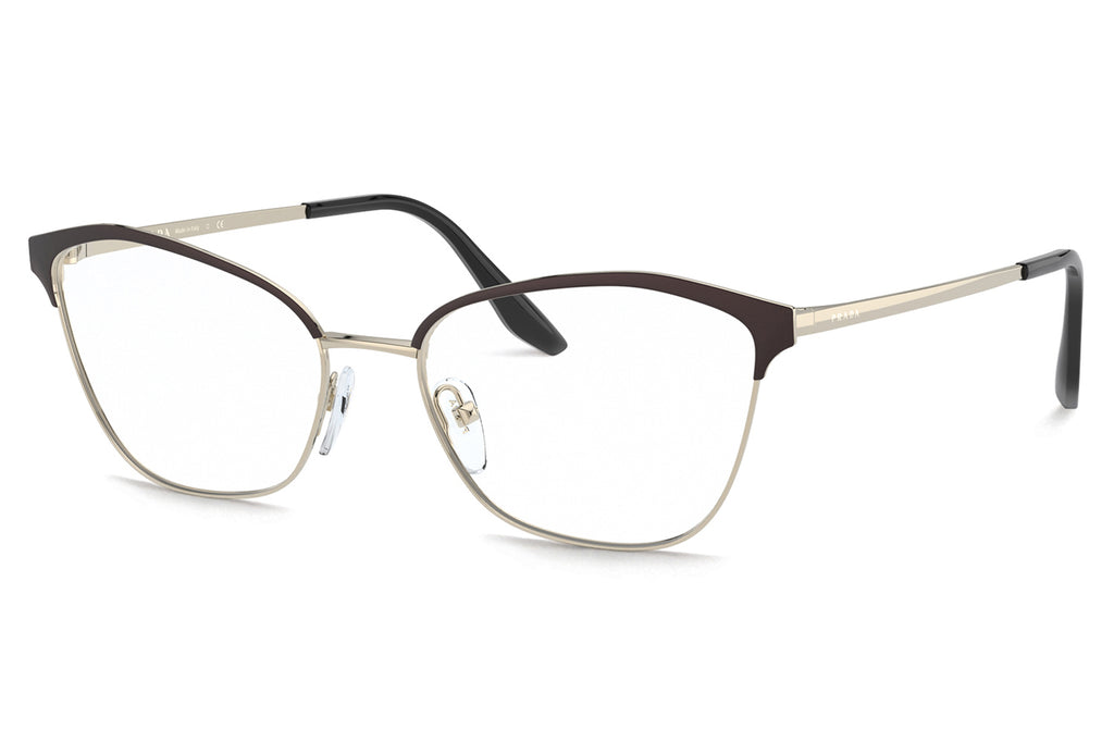 Prada - PR 62XV Eyeglasses Dark Brown/Light Gold (AAV1O1)
