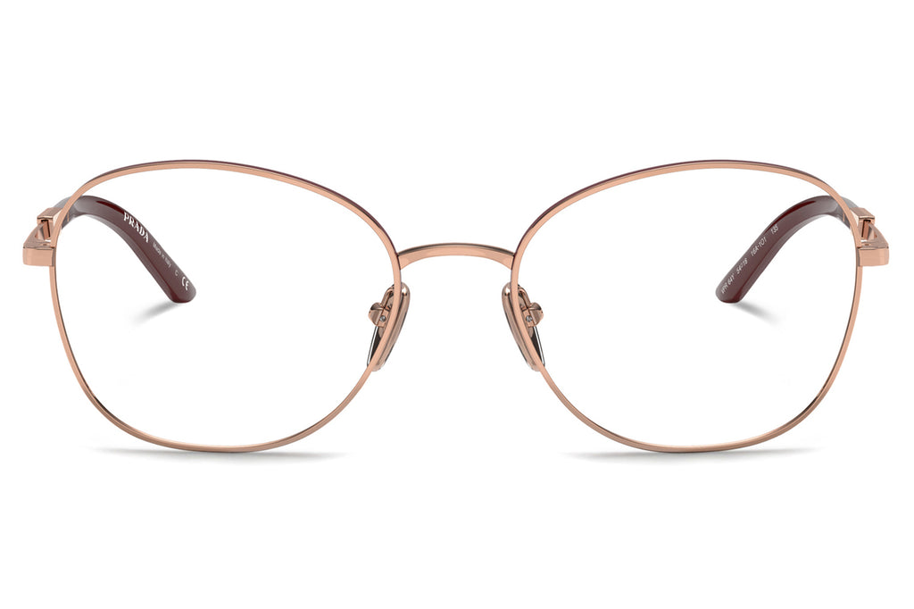 Prada - PR 64YV Eyeglasses Rose Gold/Rosso (16A1O1)