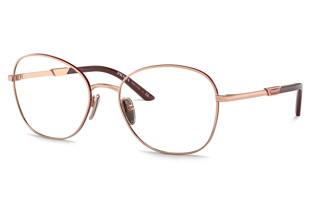 Prada - PR 64YV Eyeglasses Rose Gold/Rosso (16A1O1)