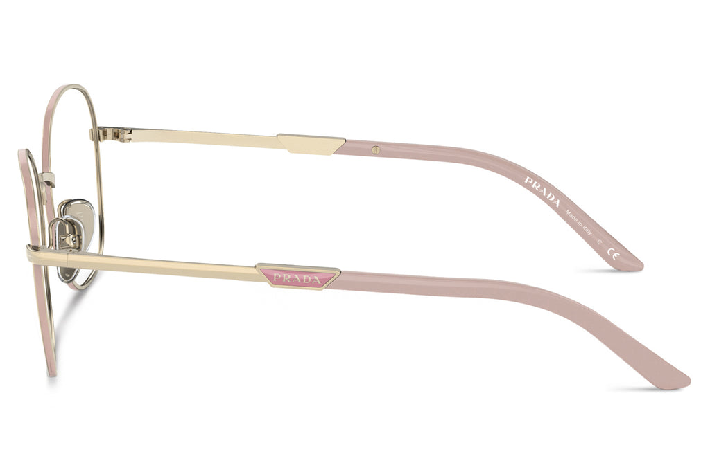 Prada - PR 64YV Eyeglasses Pale Gold/Alabaster (17A1O1)