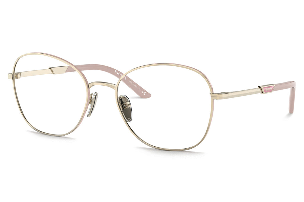 Prada - PR 64YV Eyeglasses Pale Gold/Alabaster (17A1O1)