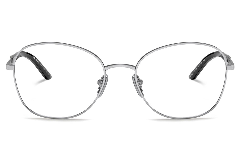 Prada - PR 64YV Eyeglasses Silver/Black (GAQ1O1)