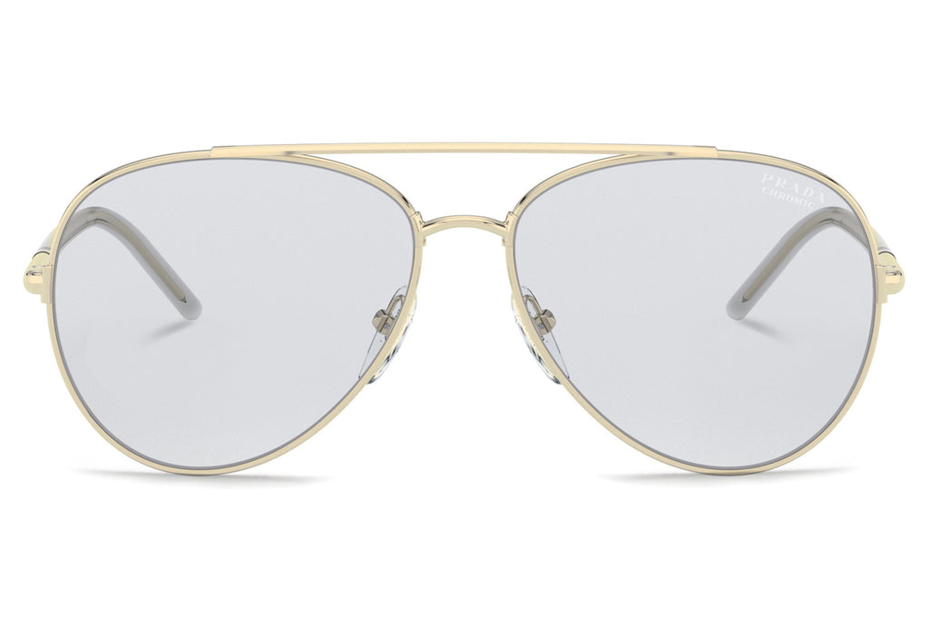 Prada - PR 66XS Sunglasses Pale Gold with Photo Grey Lenses (ZVN07D)