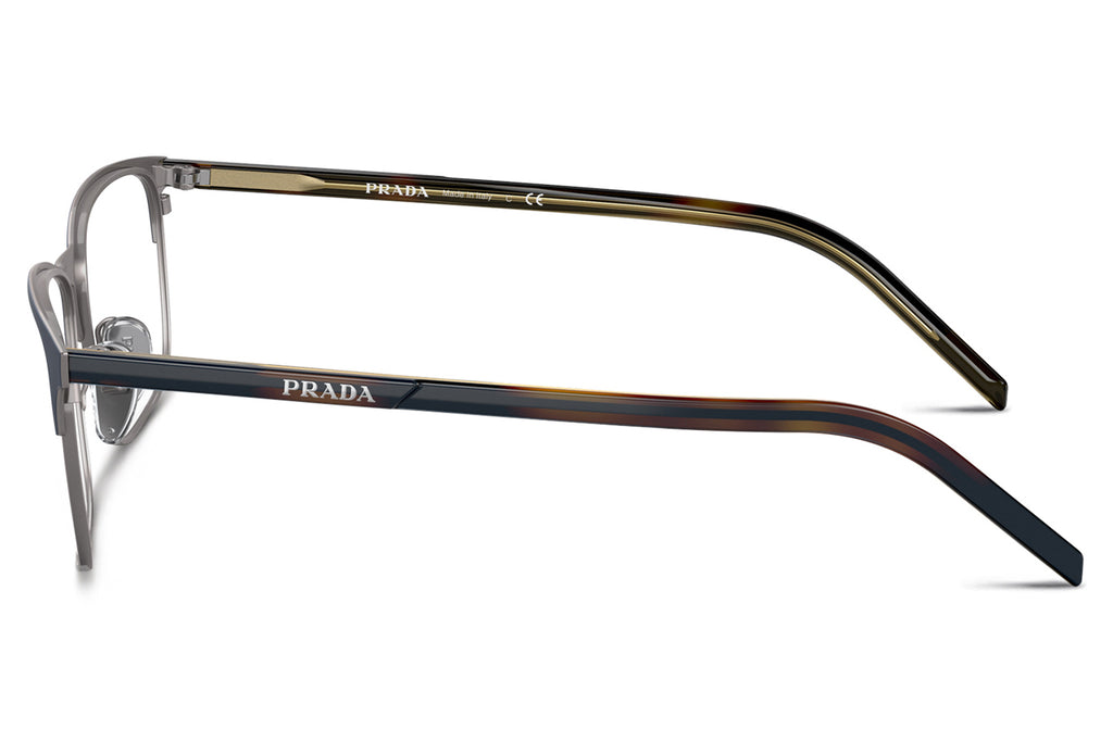 Prada - PR 66YV Eyeglasses Matte Baltic/Gunmetal (02N1O1)