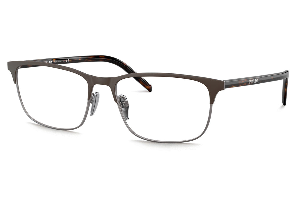 Prada - PR 66YV Eyeglasses Matte Burnished/Matte Gunmetal (02Q1O1)