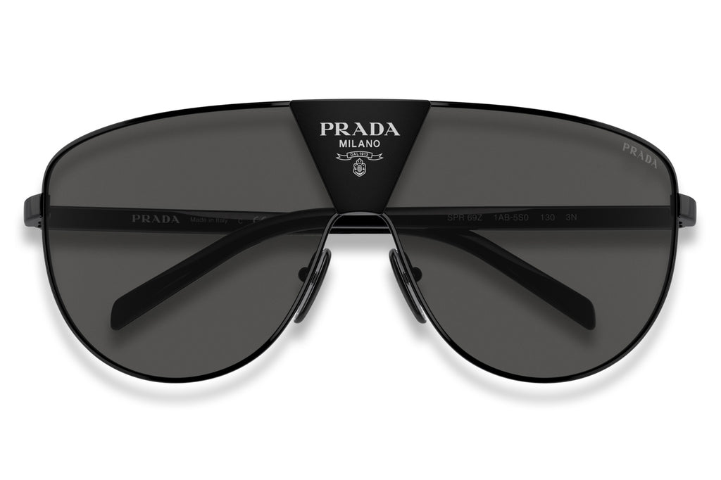 Prada - PR 69ZS Sunglasses Black with Dark Grey Lenses (1AB5S0)