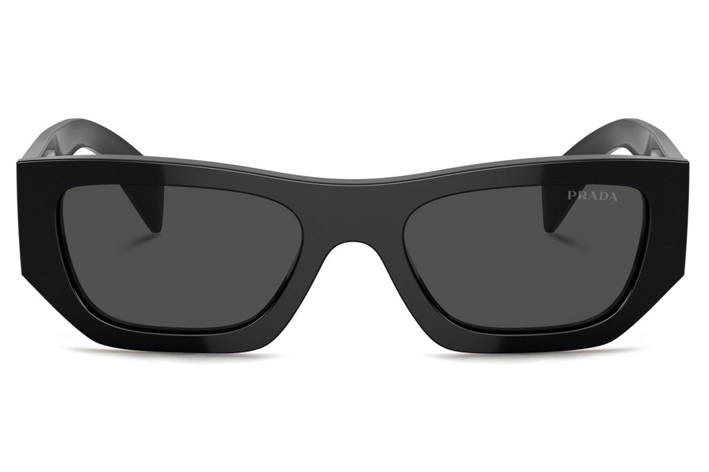 Prada - PR A01SF Sunglasses Black with Dark Grey Lenses (16K08Z)