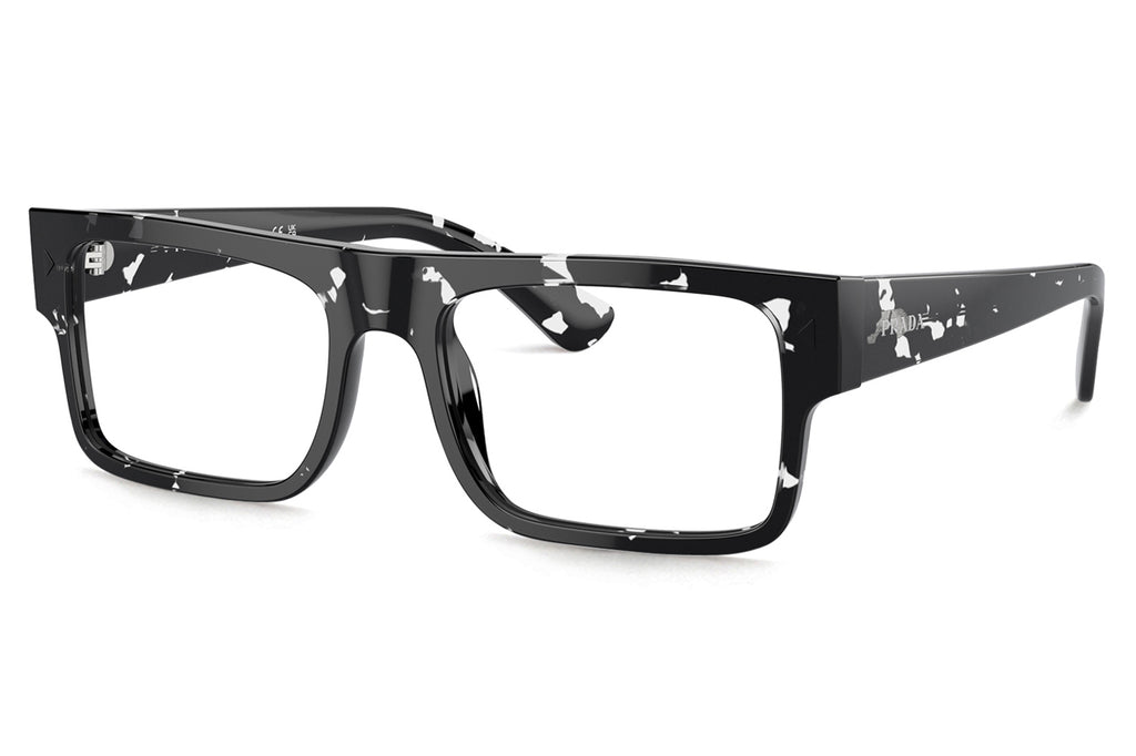 Prada - PR A01VF (Low Bridge Fit) Black Crystal Tortoise (15O1O1)