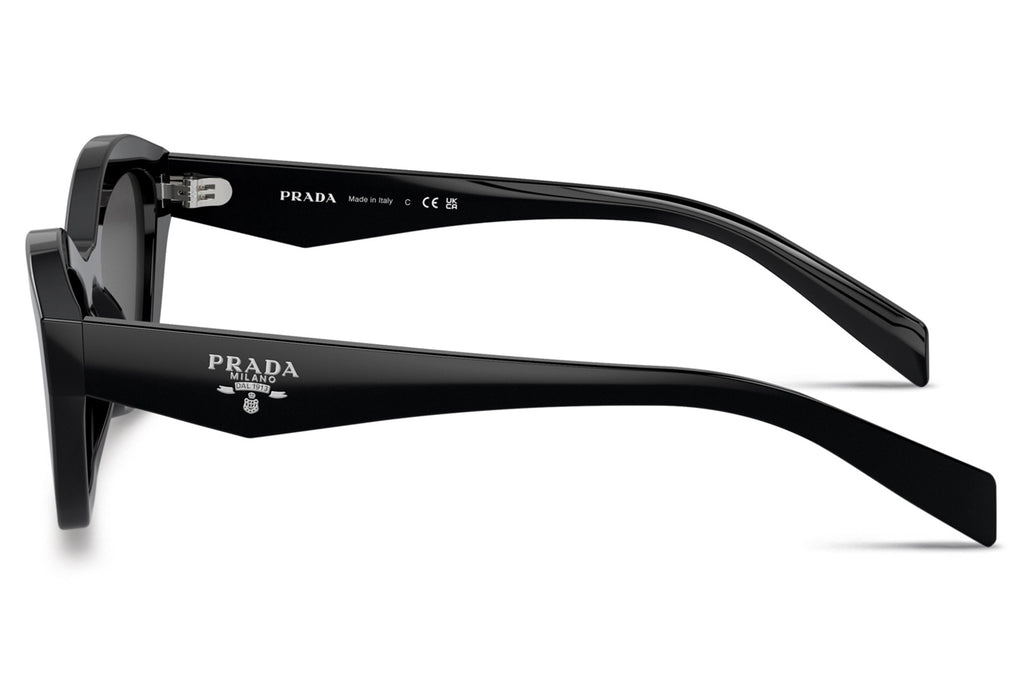 Prada - PR A02S Sunglasses Black with Dark Grey Lenses (16K08Z)