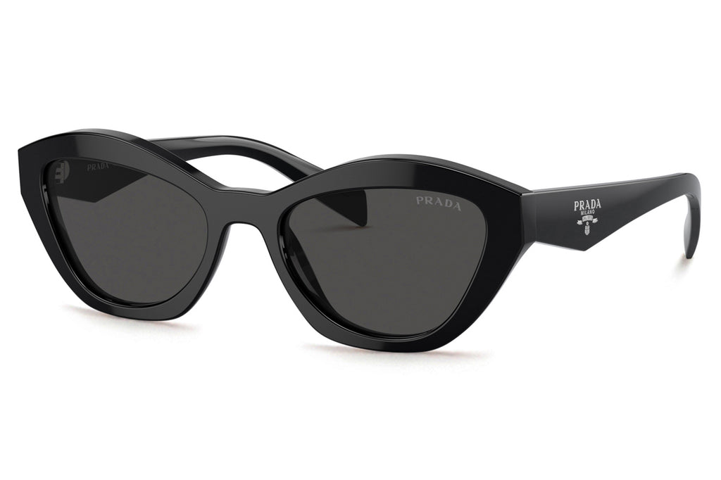 Prada - PR A02S Sunglasses Black with Dark Grey Lenses (16K08Z)