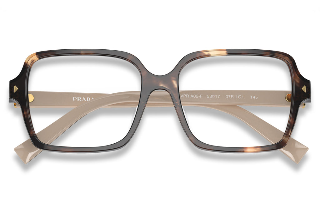 Prada - PR A02VF (Low Bridge Fit) Eyeglasses Havana Caramel (07R1O1)