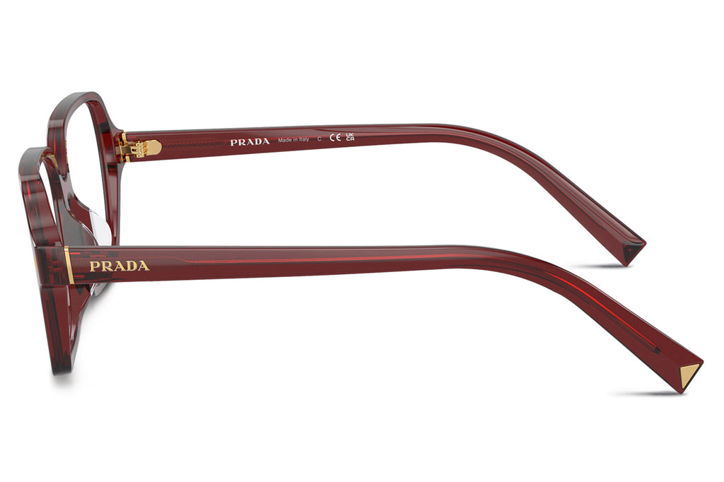 Prada - PR A02V Eyeglasses Transparent Red (16P1O1)