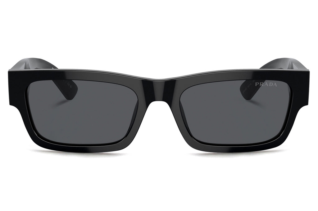 Prada - PR A03S Sunglasses Black with Blue Vintage Lenses (16K07T)
