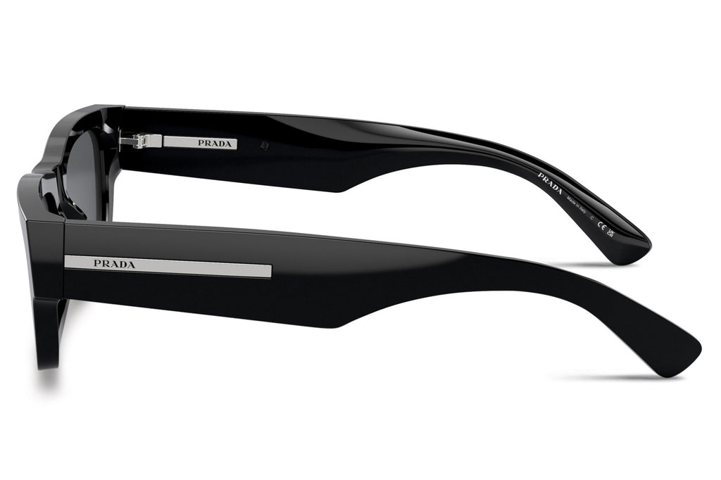 Prada - PR A03S Sunglasses Black with Blue Vintage Lenses (16K07T)