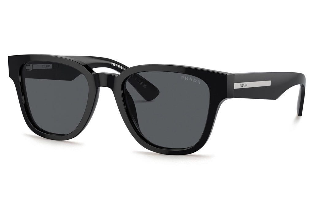 Prada - PR A04SF Sunglasses Black with Blue Vintage Lenses (16K07T)