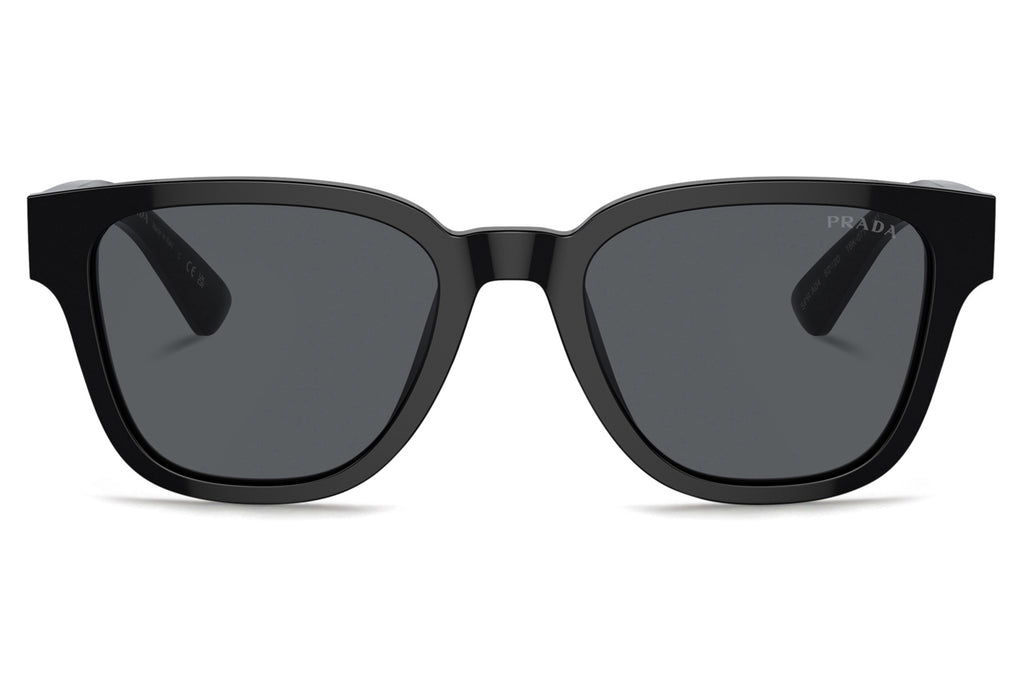 Prada - PR A04S Sunglasses Black with Blue Vintage Lenses (16K07T)