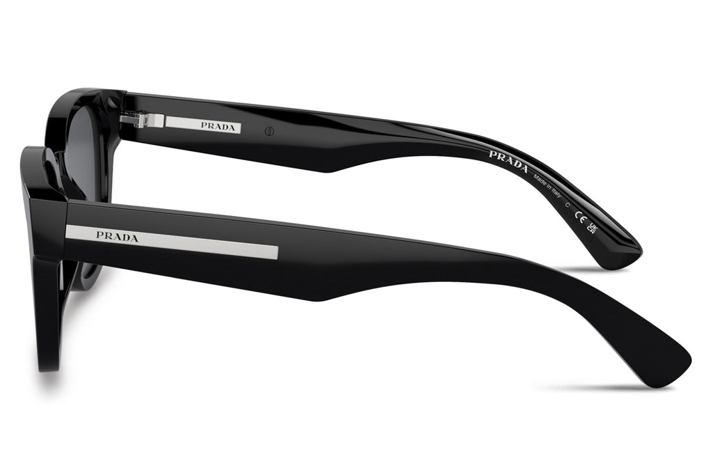 Prada - PR A04S Sunglasses Black with Blue Vintage Lenses (16K07T)