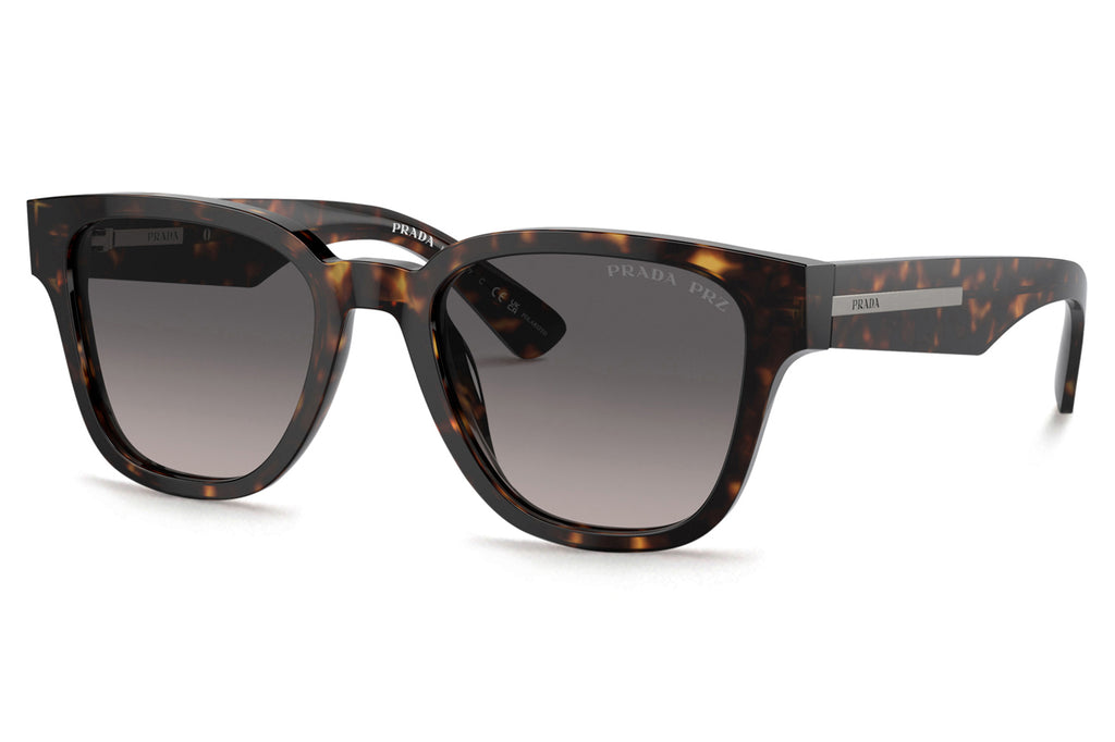 Prada - PR A04S Sunglasses Tortoise with Grey Gradient Polar Lenses (19J09G)