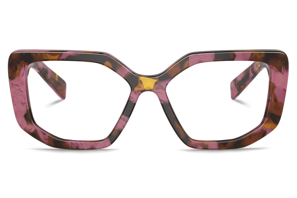 Prada - PR A04V Eyeglasses Cognac Begonia Tortoise (18N1O1)