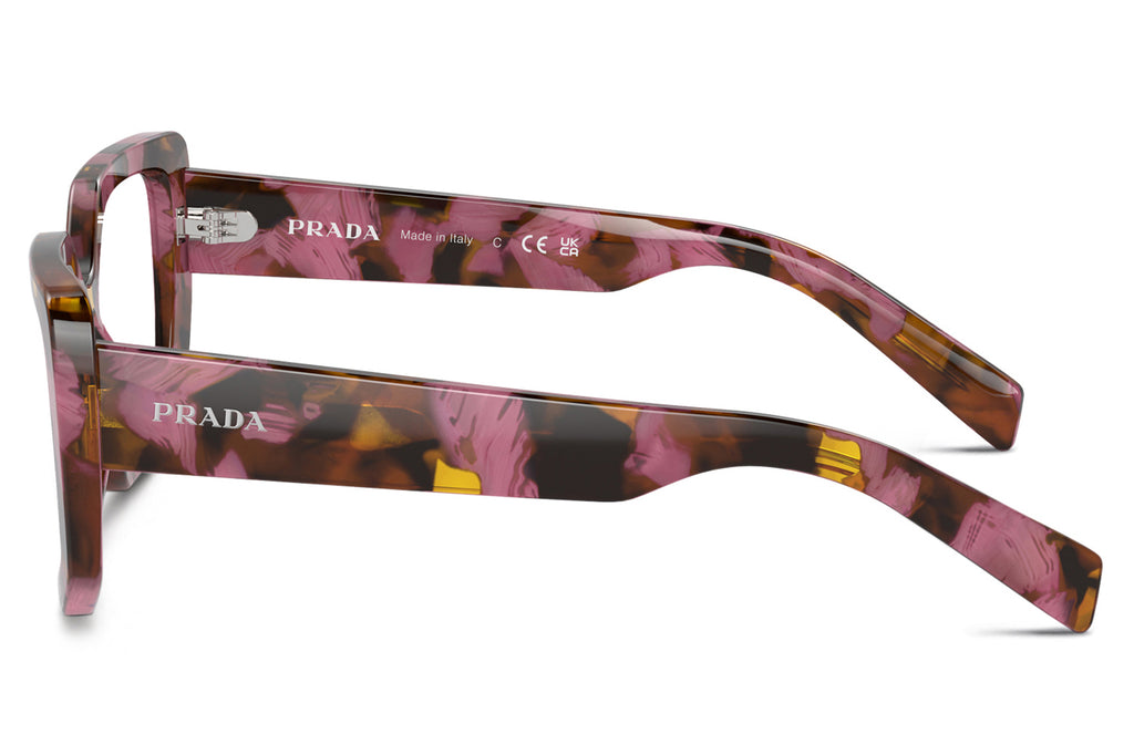 Prada - PR A04V Eyeglasses Cognac Begonia Tortoise (18N1O1)