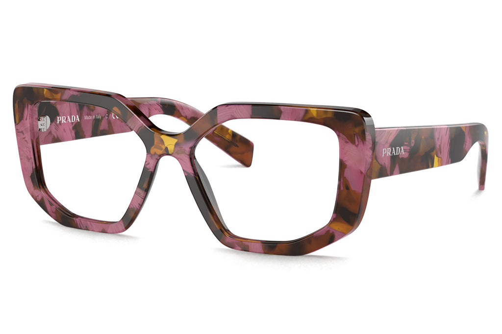 Prada - PR A04V Eyeglasses Cognac Begonia Tortoise (18N1O1)