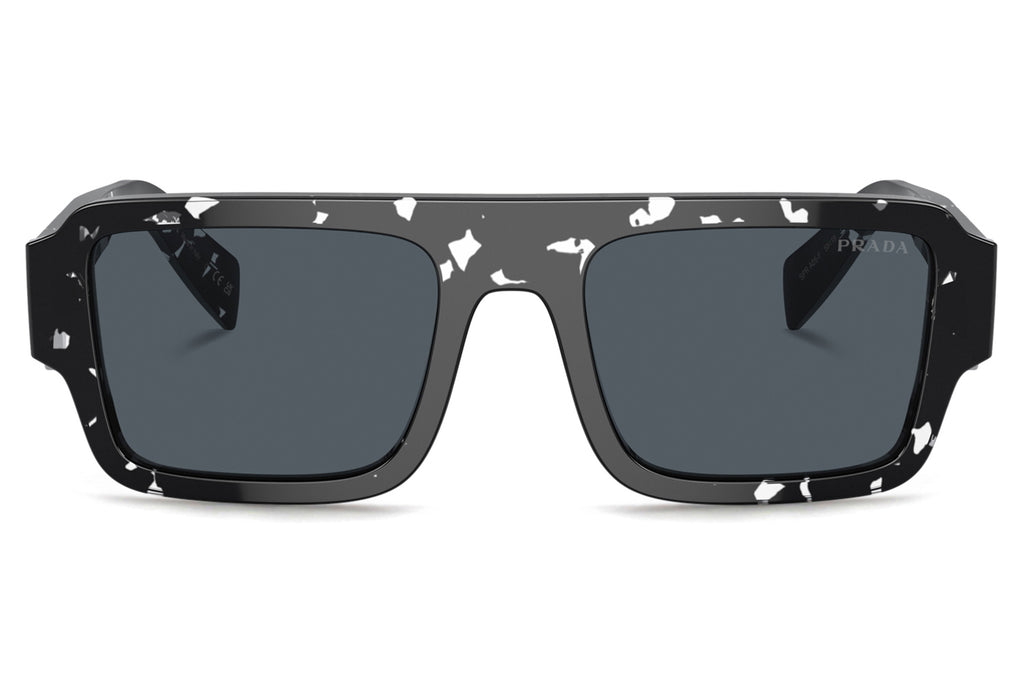 Prada - PR A05SF Sunglasses Tortoise Black Crystal with Dark Grey Lenses (15O70B)