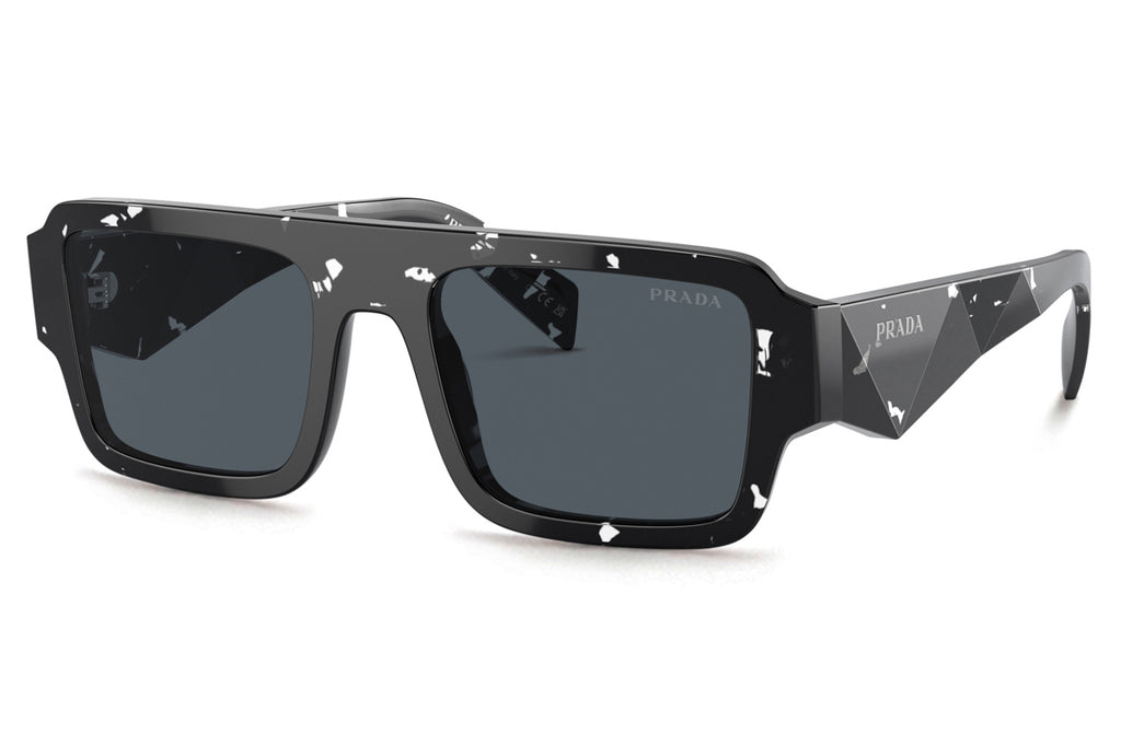 Prada - PR A05SF Sunglasses Tortoise Black Crystal with Dark Grey Lenses (15O70B)