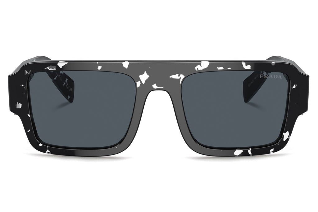 Prada - PR A05S Sunglasses Tortoise Black Crystal with Dark Grey Lenses (15O70B)