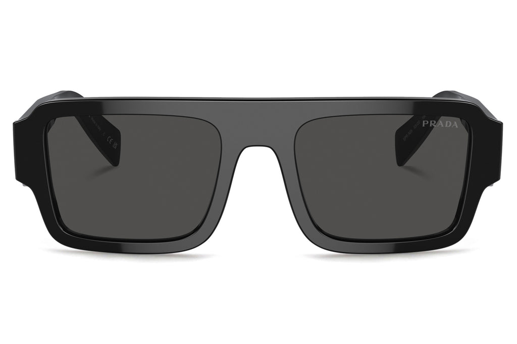 Prada - PR A05S Sunglasses Black with Dark Grey Lenses (16K08Z)