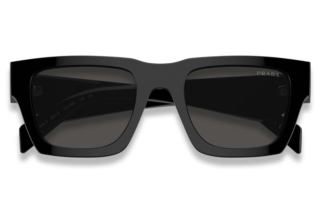 Prada - PR A06SF Sunglasses Black with Dark Grey Lenses (16K08Z)