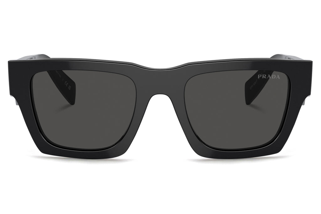 Prada - PR A06SF Sunglasses Black with Dark Grey Lenses (16K08Z)
