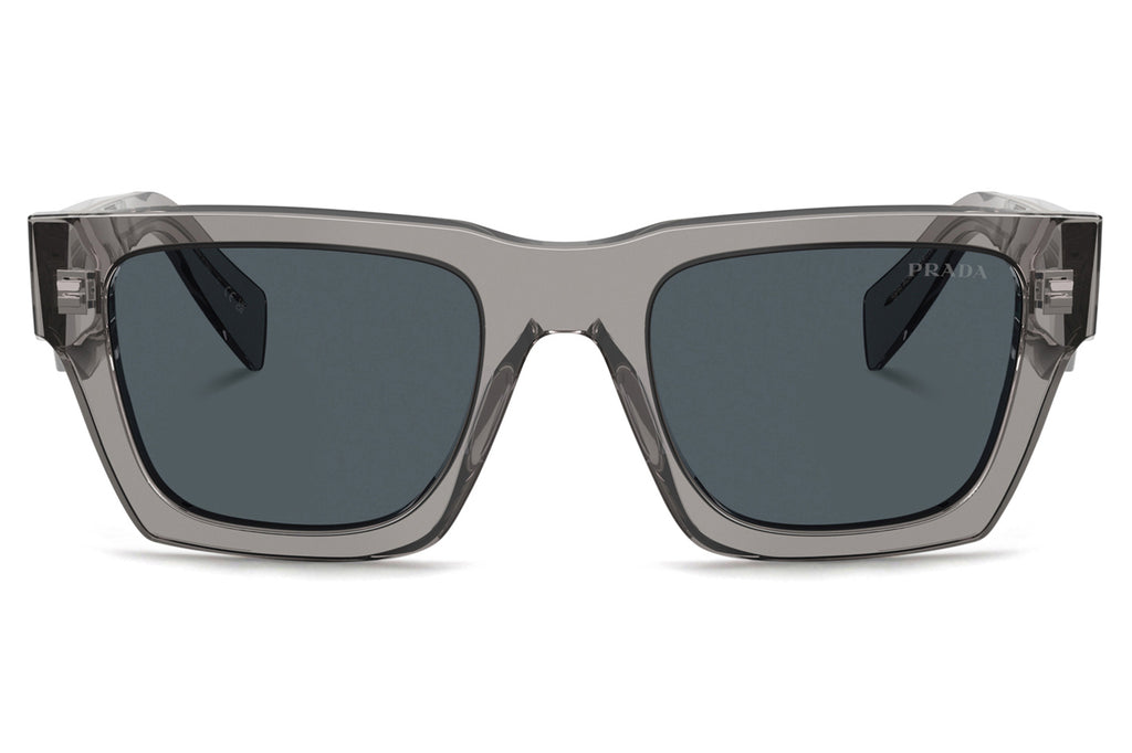 Prada - PR A06SF Sunglasses Transparent Dark Grey with Dark Grey Lenses (16Z70B)
