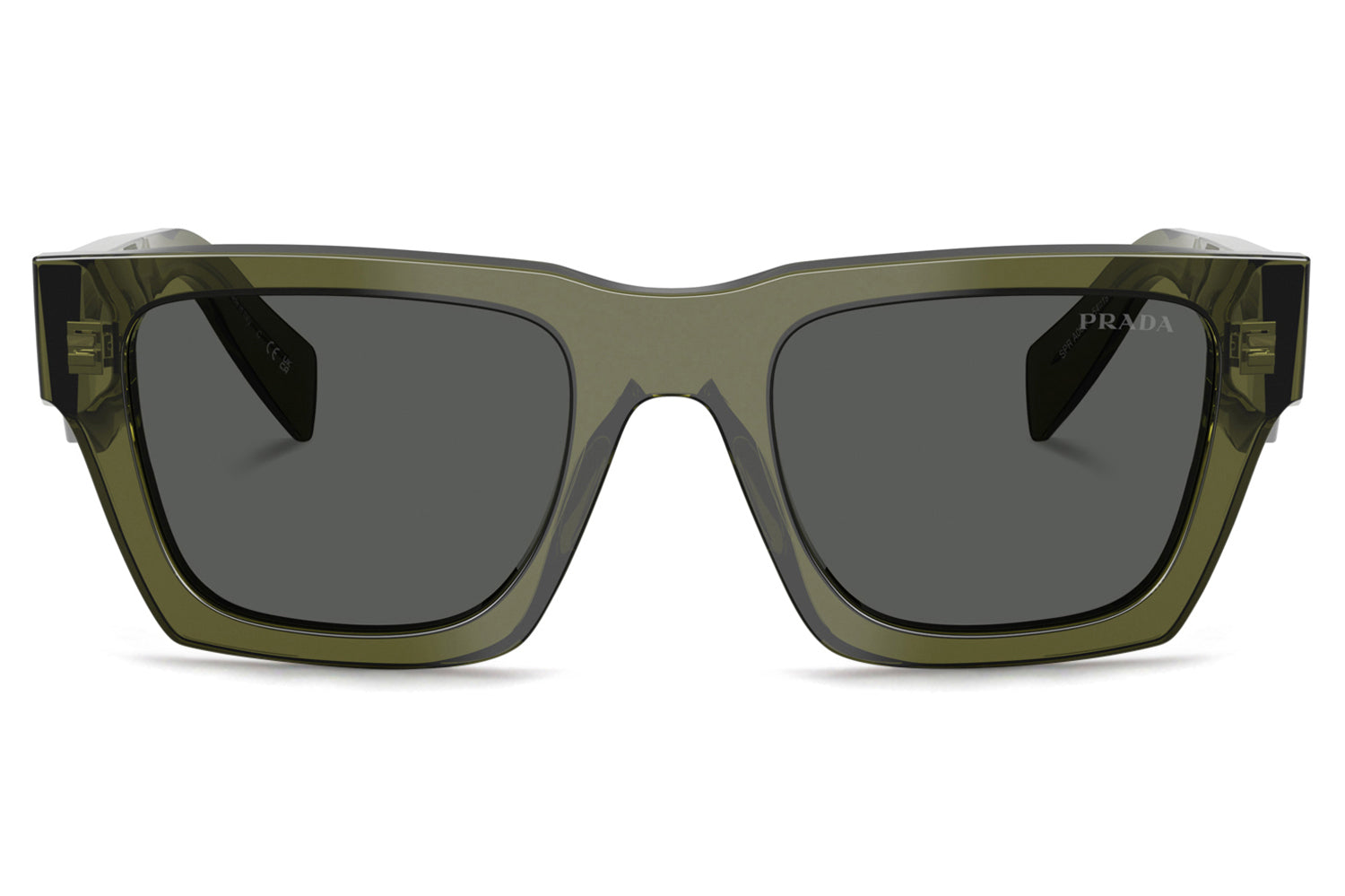 Prada PR A06SF 16K08Z Sunglasses PR B06S Prada Sunglasses 16K08Z Black - eye-oo.com main image 2
