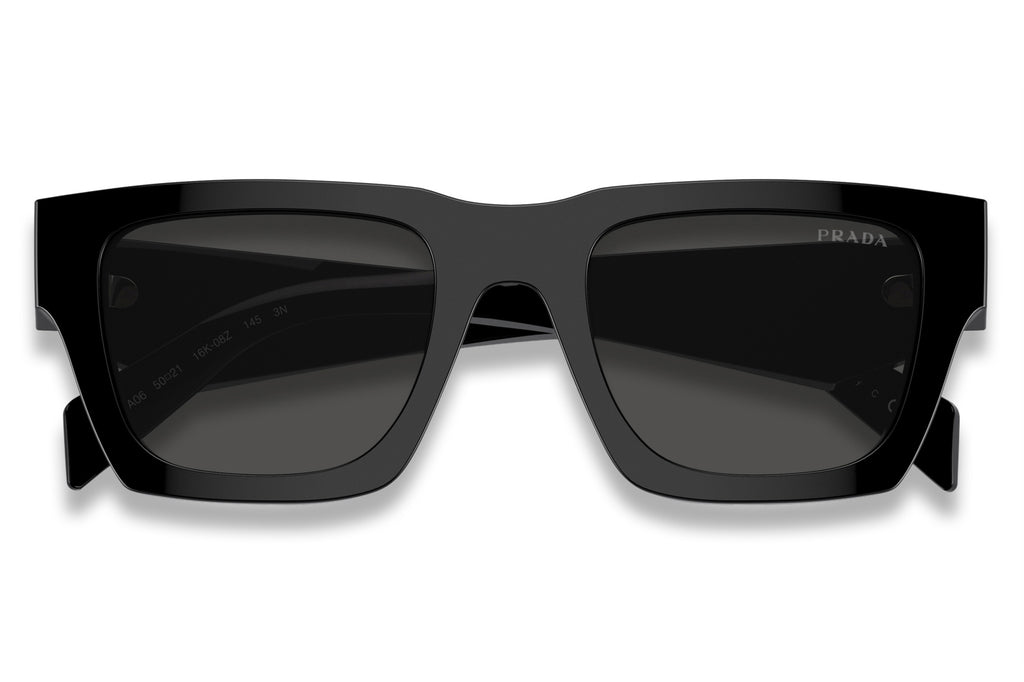 Prada - PR A06S Sunglasses Black with Dark Grey Lenses (16K08Z)
