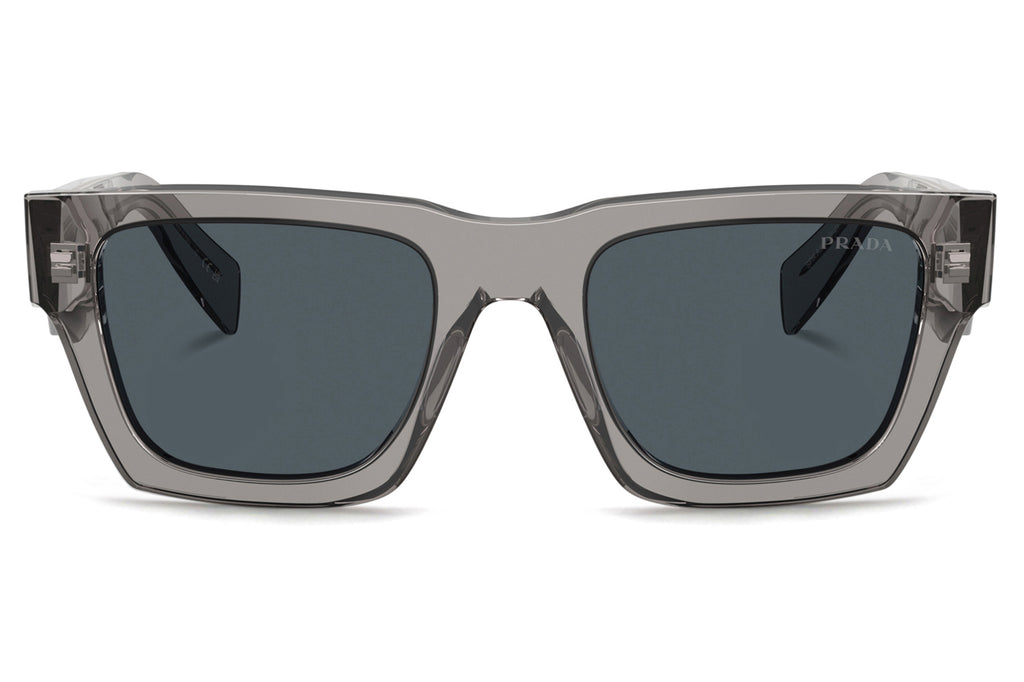 Prada - PR A06S Sunglasses Transparent Dark Grey with Dark Grey Lenses (16Z70B)