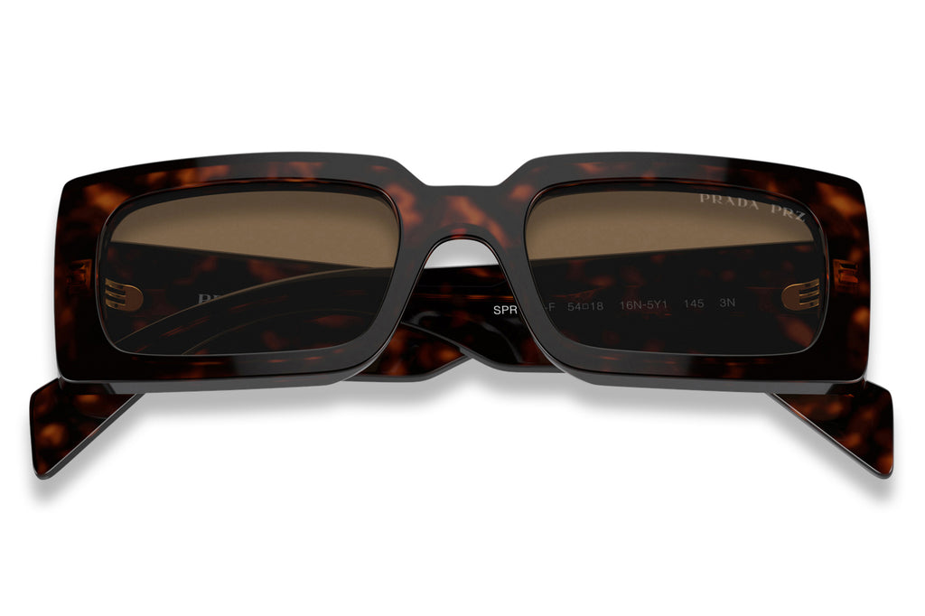Prada - PR A07SF Sunglasses Briar Tortoise with Dark Brown Polar Lenses (16N5Y1)