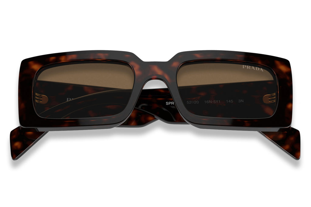 Prada - PR A07S Sunglasses Briar Tortoise with Dark Brown Polar Lenses (16N5Y1)