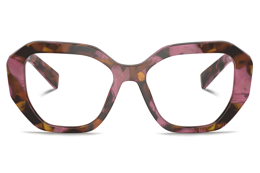Prada - PR A07VF (Low Bridge Fit) Eyeglasses Cognac Begonia Tortoise (18N1O1)