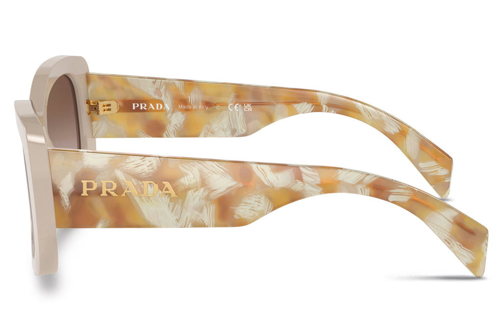 Prada - PR A08S Sunglasses Desert with Brown Gradient Lenses (11O6S1)